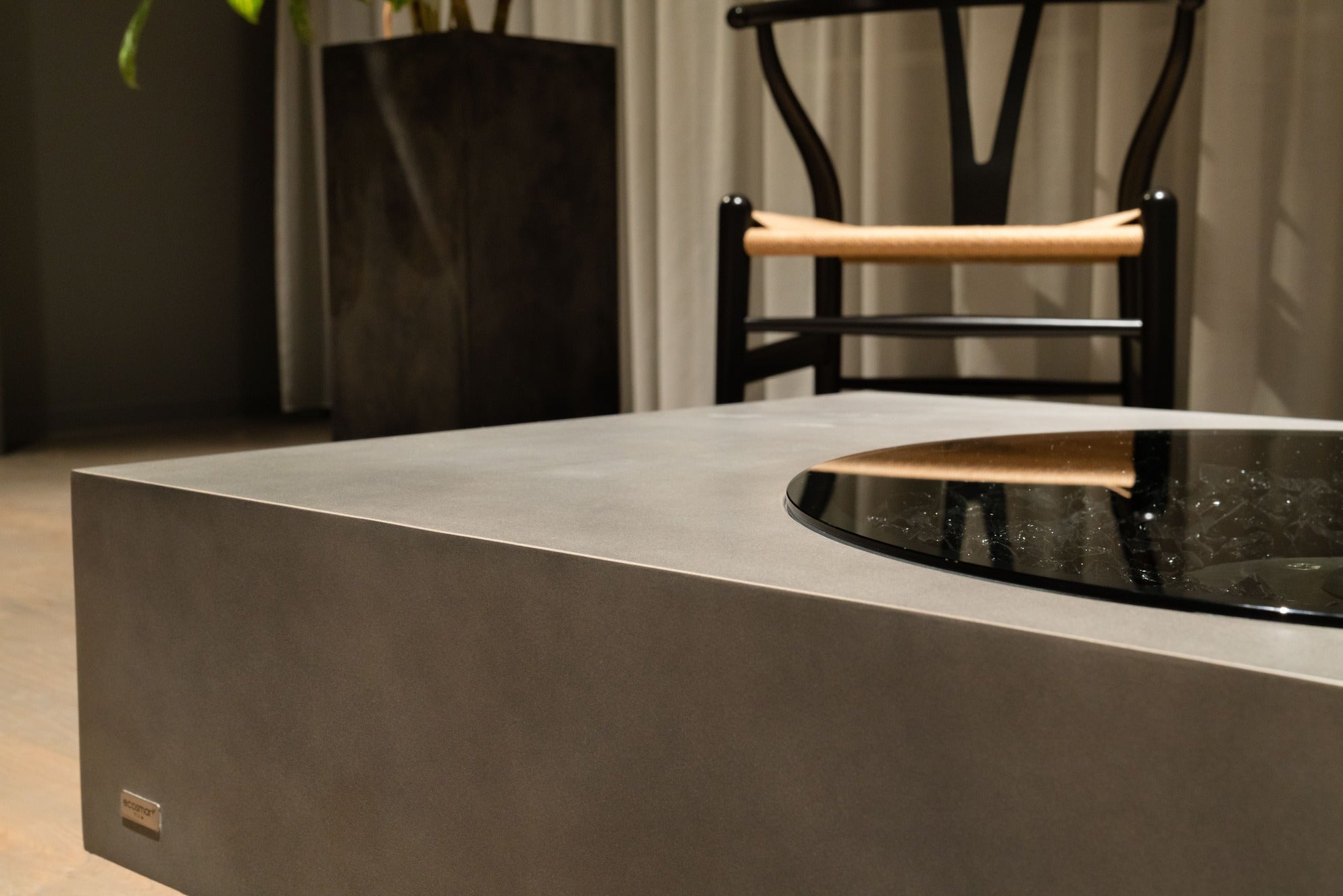 ガラス　暖炉　3連　固形燃料　強化ガラス ガラス 暖炉 3連 固形燃料 強化ガラス