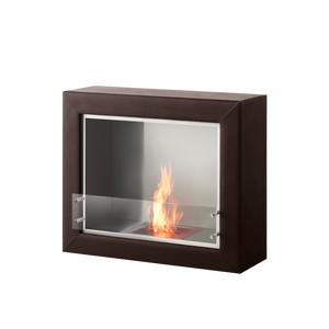 Aspect Leather Stainless Steel×Brown