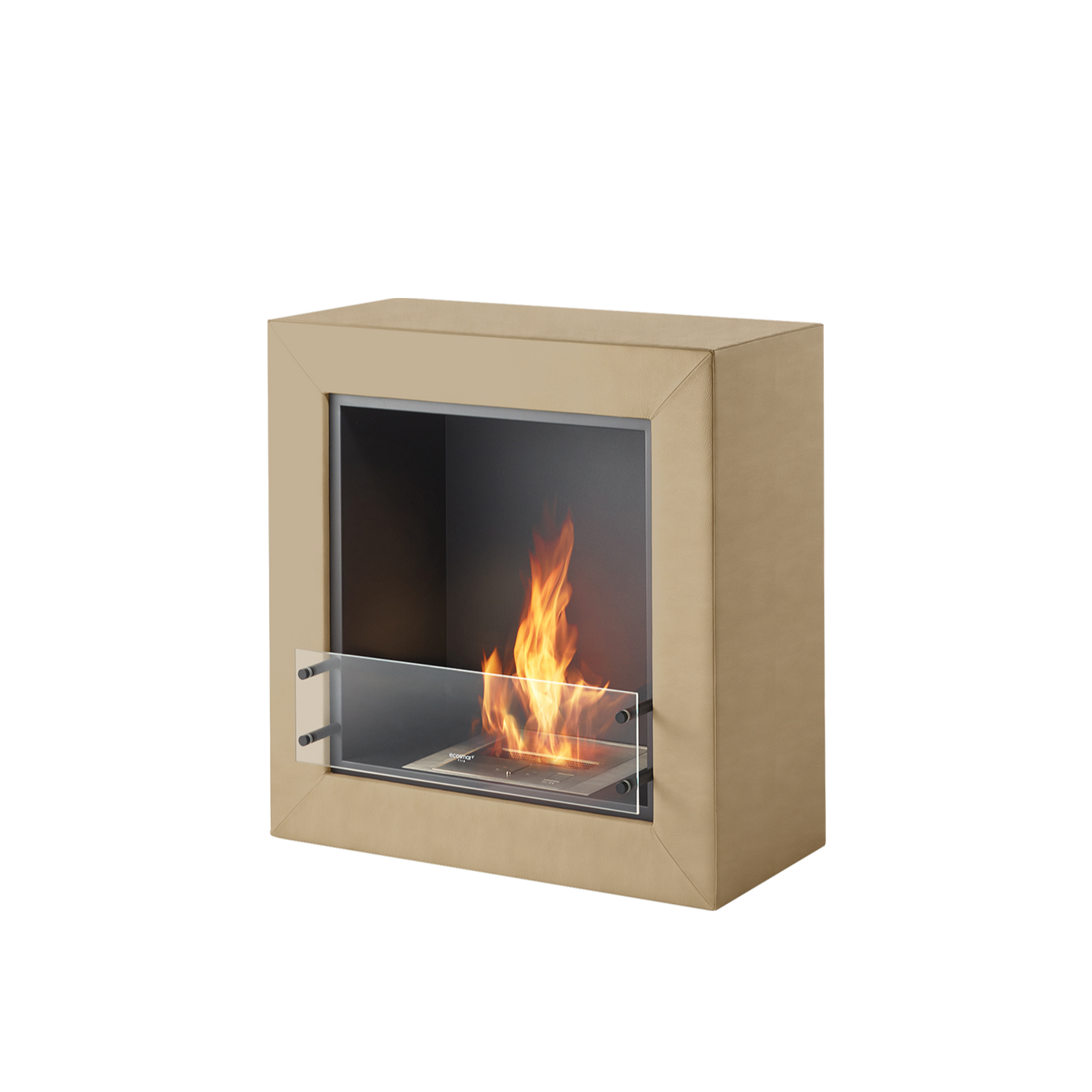 Cube Leather | バイオエタノール暖炉「EcoSmart Fire」 Cube Leather | バイオエタノール暖炉「EcoSmart Fire」