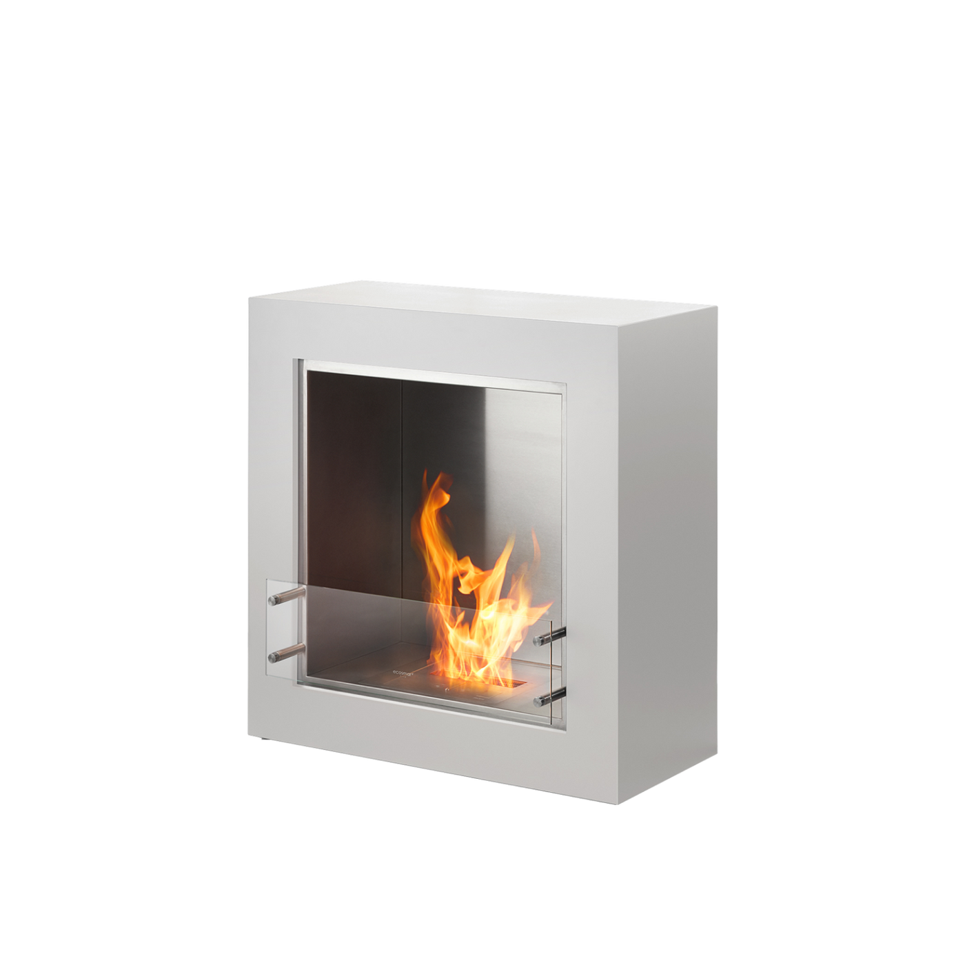 ecosmart Fire エコスマート◾️バイオエタノール暖炉 暖房 ストーブ ESF_Product_Cube_Standard_Whit
