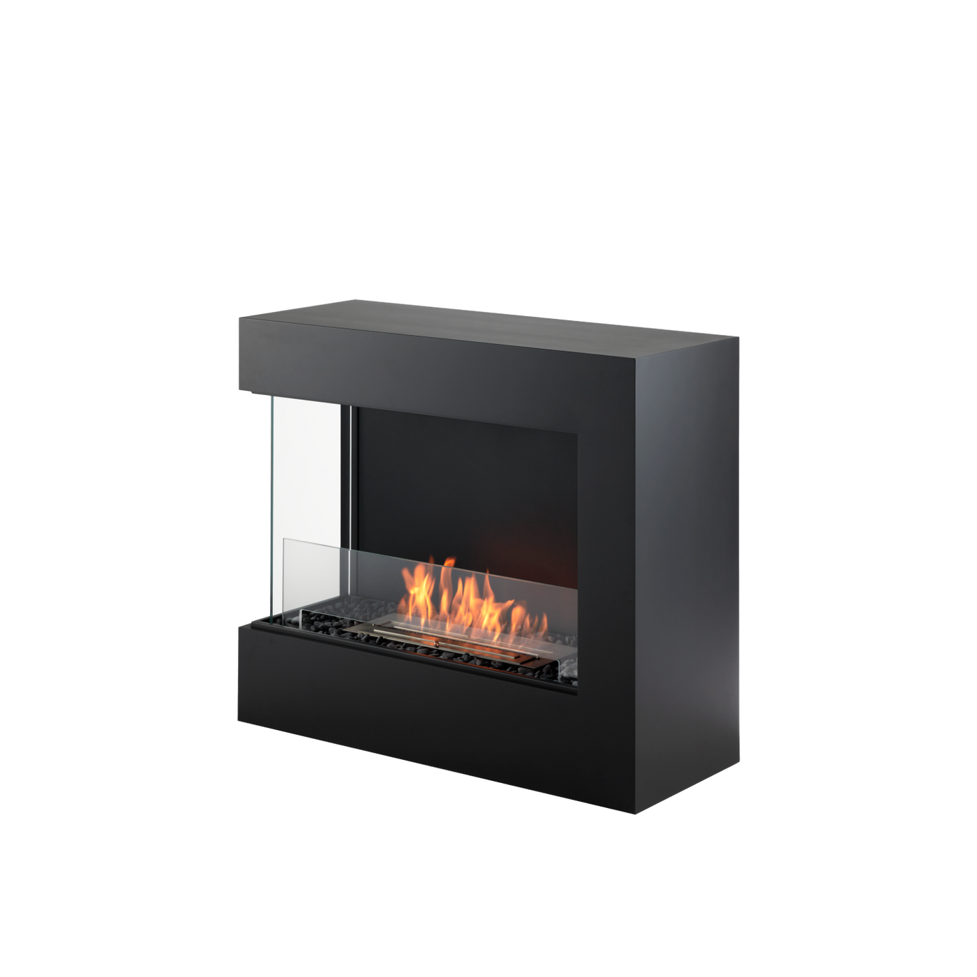 EcoSmart Fire エコスマートファイヤー スギ薪 バイオエタノール暖炉 ESF_Product_KAN500_LeftCorner_