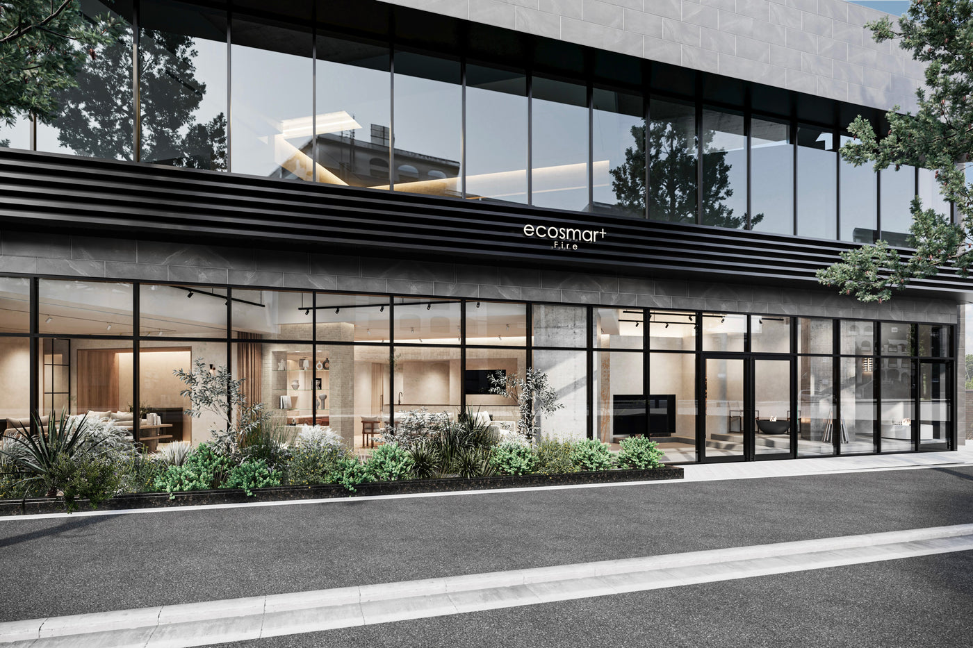 EcoSmart Fire 東京ショールーム画像